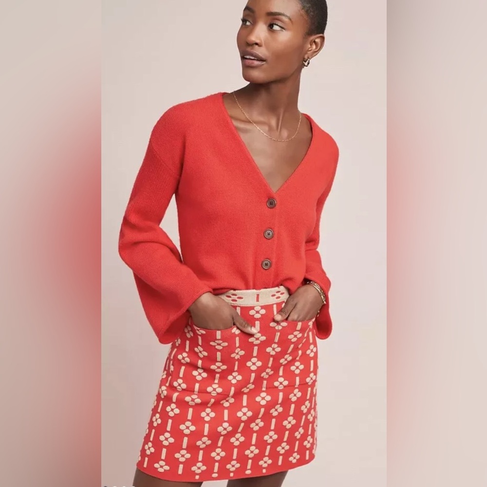 MAEVE knit mini skirt